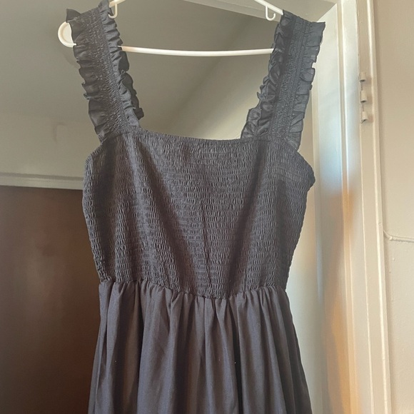 And Now This Trendy Plus Size Smocked Ruffle Maxi Dress - Picture 5 of 6